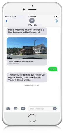TripSee Concierge's SMS Texting and Bot